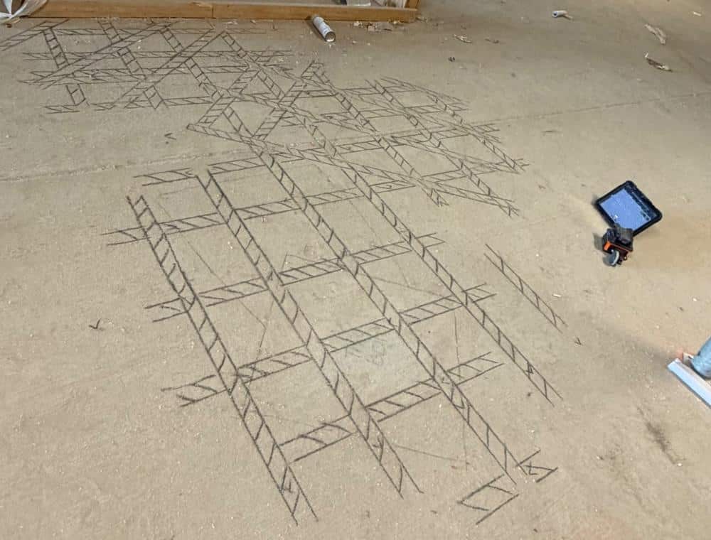 concrete scanning before coring