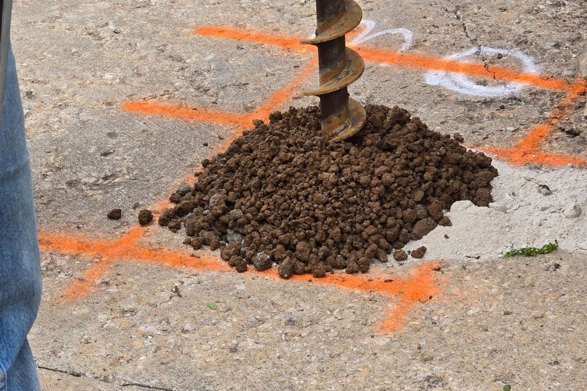 ground penetrating radar for soil borings